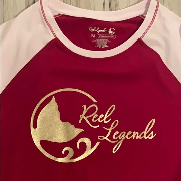Reel legends gold foil logo top - Picture 2 of 5